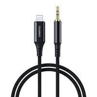 Choetech AUX009 Lighting / mini jack 3.5mm cable 2 m - black