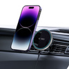 MagSafe Car Holder with 15W Wireless Charging for Supply / Ventilation Grille Tech-Protect A2 black