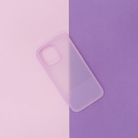 Kingxbar Plain Series case cover for iPhone 13 silicone cover purple