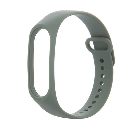 Pasek silikonowy do Xiaomi Mi Band 3 / 4 khaki