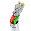 Baseus Superior kabel USB - USB Typ C 66 W 6A 1 m Biały (CATYS-02)