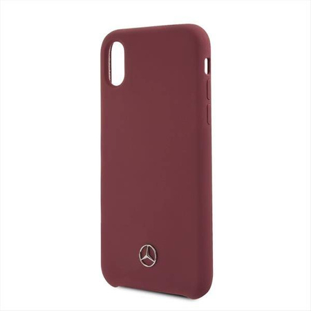 Etui IPHONE X / XS Mercedes Hard Case (MEHCPXSILRE) czerwone