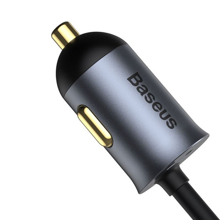 ŁAD SAM BASEUS SHARE TOGETHER 2xUSB 2xUSB-C 120W Z PRZEDŁUŻACZEM SZARA/GREY