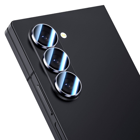 Benks Hartowane szkło Glass Warrior Lens Protector na aparat do Samsung Galaxy Fold 6 (obiektyw 3 sztuki) czarne