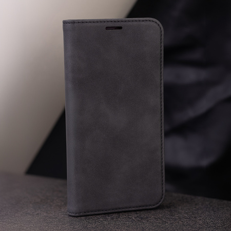 Etui Smart Suede do Xiaomi Redmi Note 13 Pro 5G (global) czarne