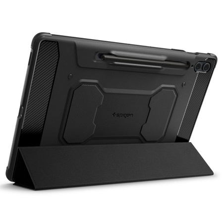 Spigen Rugged Armor Pro Hülle für Samsung Galaxy Tab S9 FE+ 12,4&#39;&#39; X610 / X616B – Schwarz