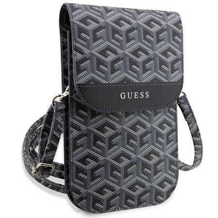 Guess Handtasche GUWBHGCFSEK schwarz/schwarz GCube Stripe