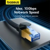 Baseus fast internet cable RJ45 cat.7 10Gbps 0.5m braided black