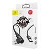 Kabel MICRO USB 2M przewód Baseus MVP kątowy czarny CAMMVP-B01