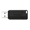 Verbatim Pendrive 64GB USB-A 2.0 PinStripe czarny/black 49065