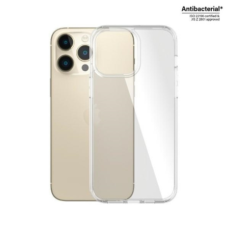 Etui IPHONE 14 PRO MAX PanzerGlass HardCase Antibacterial Military (0404) Grade Clear transparentne