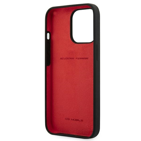 Ferrari FESSIHCP13XBK iPhone 13 Pro Max 6,7" czarny/black hardcase Silicone