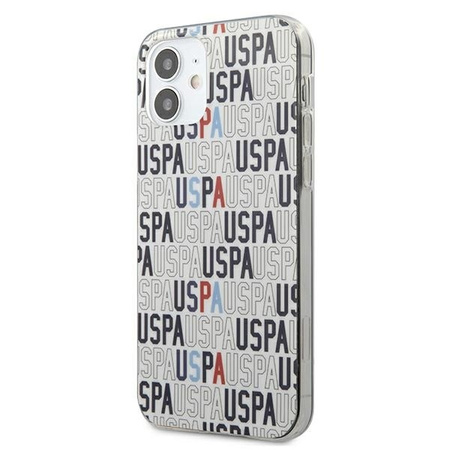 US Polo USHCP12SPCUSPA6 iPhone 12 mini biały/white Logo Mania Collection