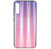 Etui XIAOMI REDMI K30 Glass Case Rainbow różowe