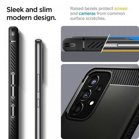 SPIGEN RUGGED ARMOR GALAXY A53 5G MATTSCHWARZ