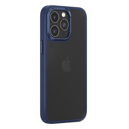 Comma nakładka Joy Elegant do iPhone 15 niebieska