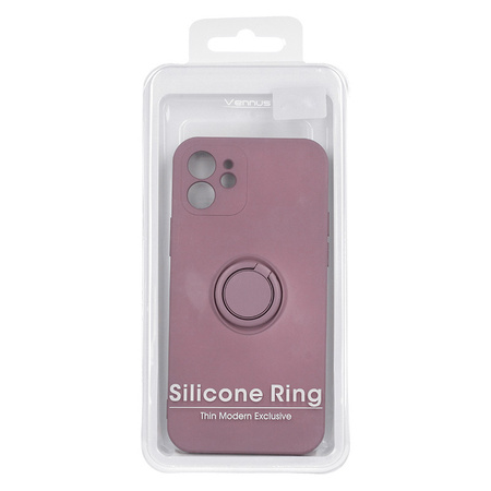 Vennus Silicone Ring do Xiaomi Redmi 10 Fioletowy