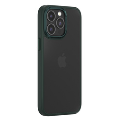 Comma nakładka Joy Elegant do iPhone 15 ciemno zielona