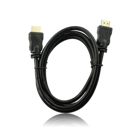 KABEL HDMI 1.4 POZŁACANY 1.5M PROSTY OEM