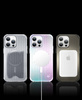 Kingxbar PQY Go Out Series magnetic case for iPhone 14 Pro MagSafe silver