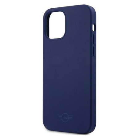 Mini MIHCP12LSLTNA iPhone 12 Pro Max 6,7" granatowy/navy hard case Silicone Tone On Tone