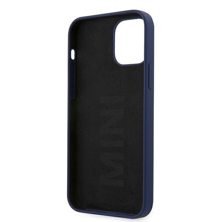 Mini MIHCP12MSLTNA iPhone 12/12 Pro 6,1" granatowy/navy hard case Silicone Tone On Tone