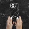 Crong Marble Case – Etui iPhone 11 Pro (czarny)