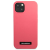 Karl Lagerfeld KLHCP13SSLMP1PI iPhone 13 mini 5,4&quot; Hardcase fuchsia / fuchsia Silicone Plaque