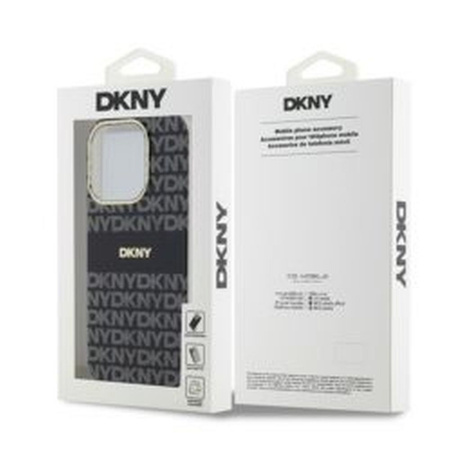 DKNY DKHMP14LHRHSEK iPhone 14 Pro 6.1" czarny/black hardcase IML Mono & Stripe MagSafe