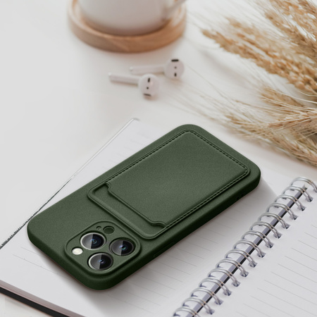 Futerał CARD CASE do XIAOMI Redmi NOTE 12 4G zielony