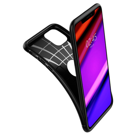 Etui Pancerne Spigen Rugged Armor IPHONE 11 MATT czarne