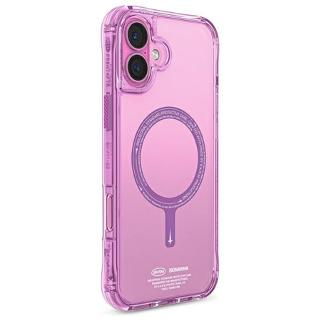 Skinarma etui Saido iPhone 16 Plus 6.7"   Magnetic Charging różowy/pink