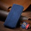 Magnet Fancy Case case for iPhone 14 Pro Max cover with flip wallet stand blue