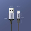 Ugreen kabel przewód USB - micro USB 2m szary (60148)