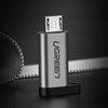 Ugreen adapter przejściówka z USB Typ C na micro USB szary (50590)