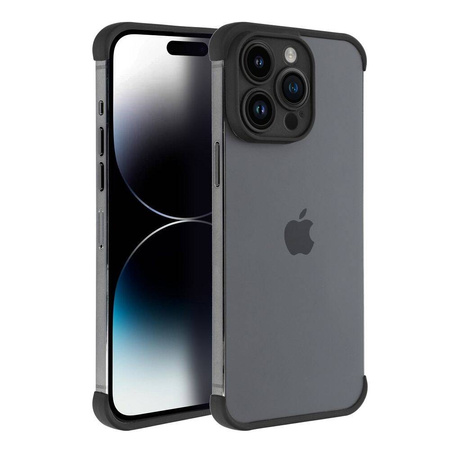 Etui IPHONE 11 Osłona na Krawędzie i Obiektywy czarne