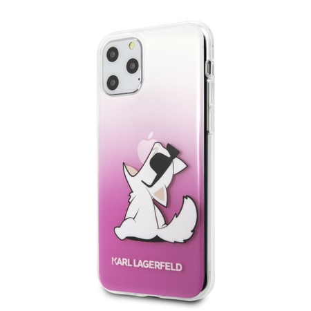 Karl Lagerfeld Choupette Fun Sunglasses - Etui iPhone 11 Pro (różowy)