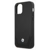 Etui BMW BMHCP12MRSWPK iPhone 12/12 Pro 6,1" czarny/black hardcase Leather Perforate