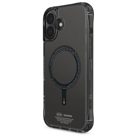 Skinarma etui Saido iPhone 16 6.1"        Magnetic Charging czarny/black