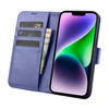 iCarer Wallet Case 2in1 iPhone 14 Flip Leather Cover Anti-RFID Light Violet (WMI14220725-LP)