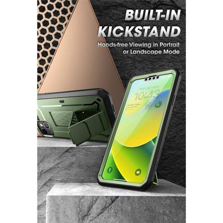 Supcase Unicorn Beetle Pro Hülle für iPhone 14 Plus grün