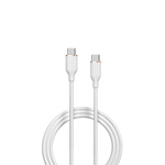 Devia kabel Jelly USB-C - USB-C 1,2 m 60W biały