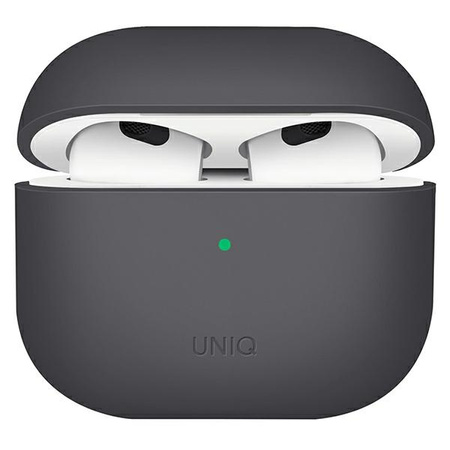 UNIQ case Lino AirPods 3rd gen. Silicone gray / ash gray