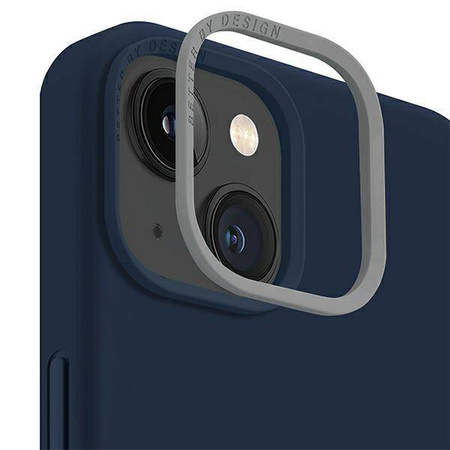 UNIQ etui Lino iPhone 14 Plus 6,7" niebieski/marine blue