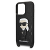 Karl Lagerfeld NFT Monogram Ikonik Patch - Etui iPhone 14 Pro (czarny)