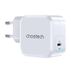 Ładowarka sieciowa PD8007  USB-C PD45W Choetech EU (biały)