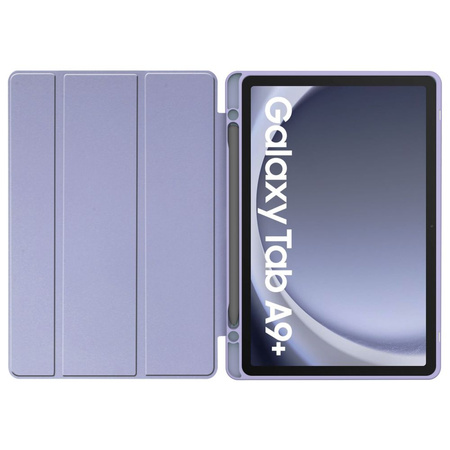 Schutzhülle SAMSUNG GALAXY TAB A9+ Tech-Protect SC Pen Hybrid Marble violett