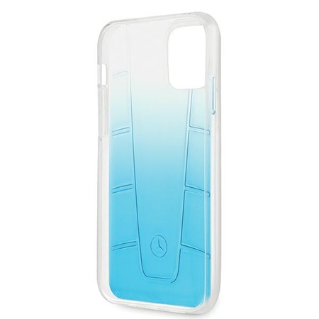 Mercedes MEHCP12LCLGBL iPhone 12 Pro Max 6,7" niebieski/blue hardcase Transparent Line