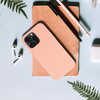 Silicone Lite Case do Xiaomi Redmi Note 12 Pro Plus brzoskwiniowy