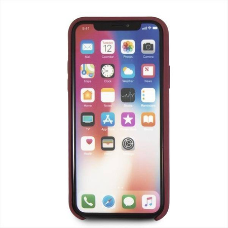 Etui IPHONE X / XS Mercedes Hard Case (MEHCPXSILRE) czerwone